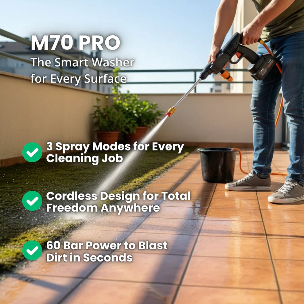Glytome Cordless Jet Washer